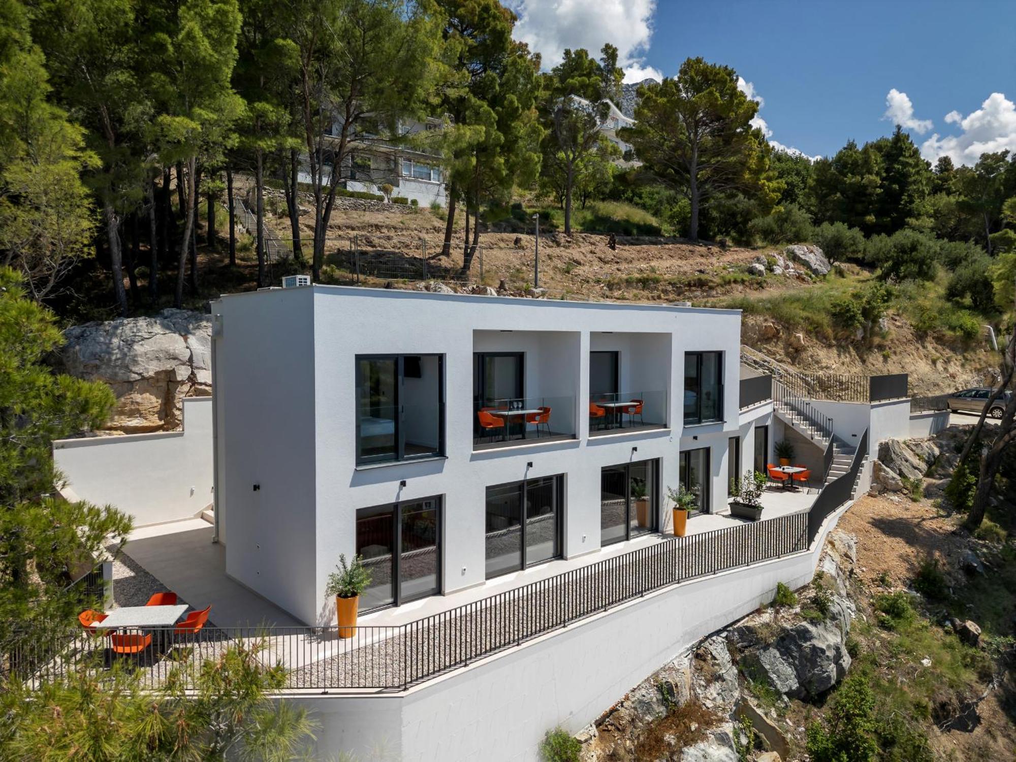 Villa Lito - Only 50M From Sea! - Makarska Exklusiv Брела Екстериор снимка