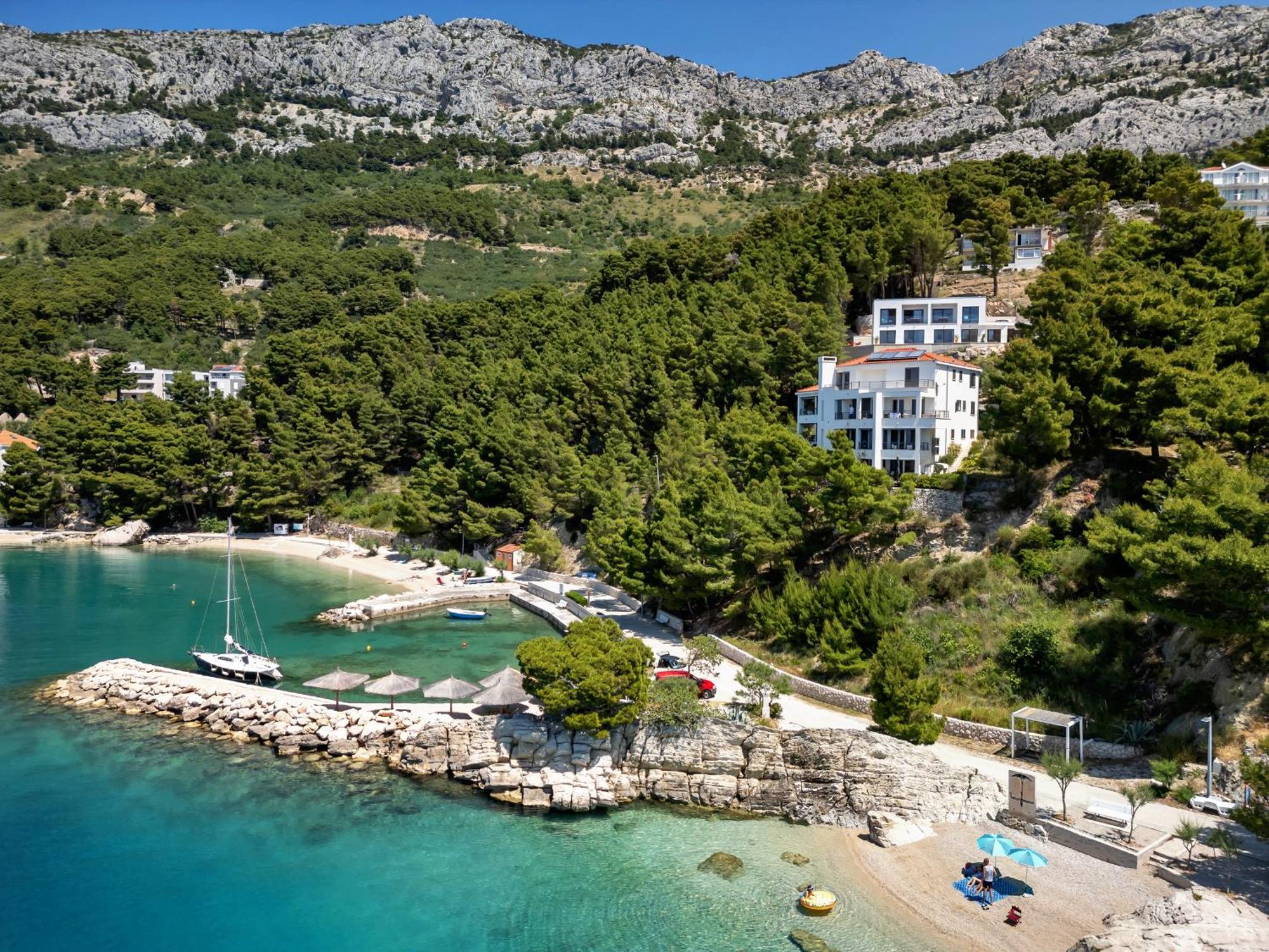 Villa Lito - Only 50M From Sea! - Makarska Exklusiv Брела Екстериор снимка