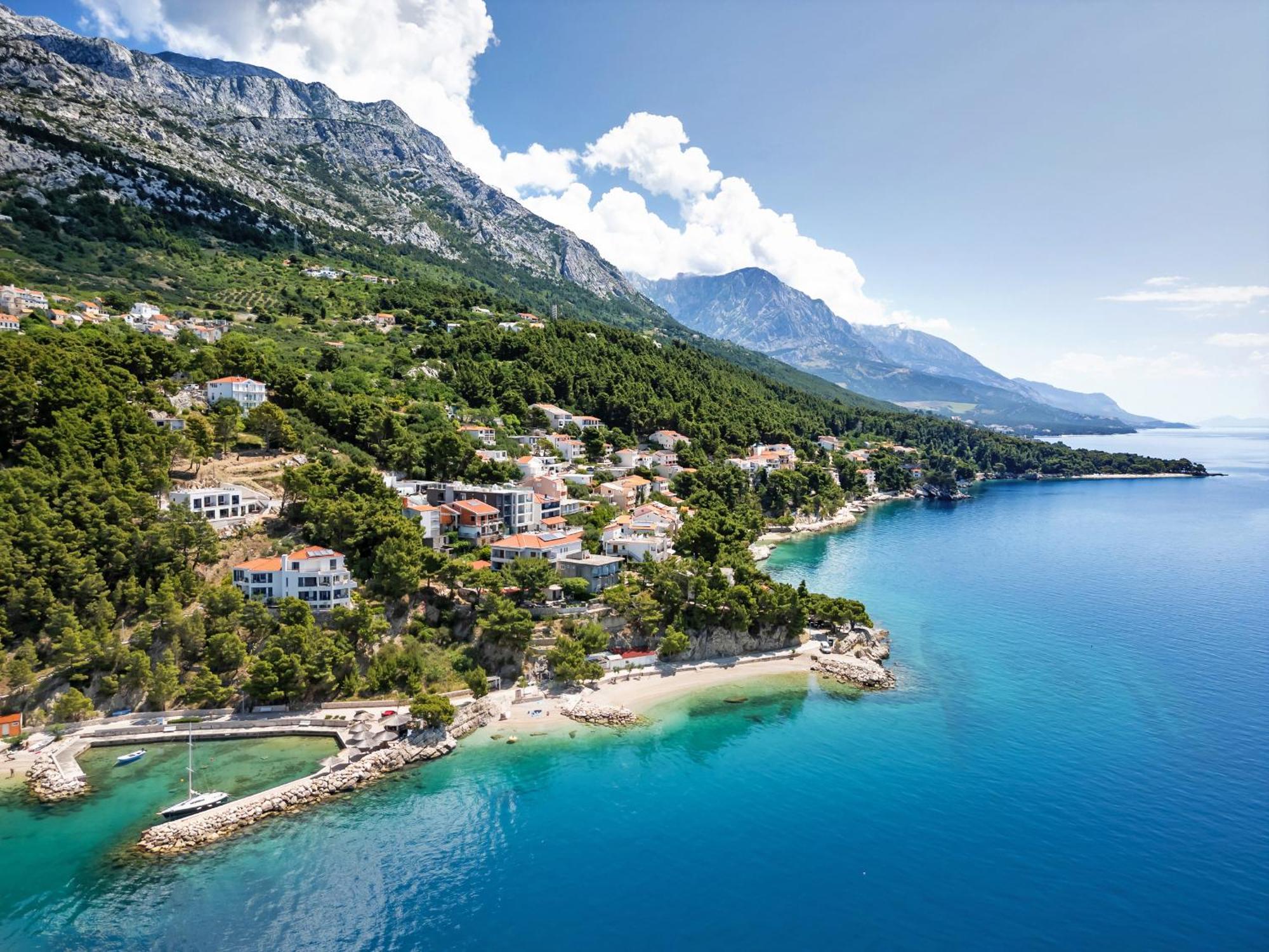 Villa Lito - Only 50M From Sea! - Makarska Exklusiv Брела Екстериор снимка