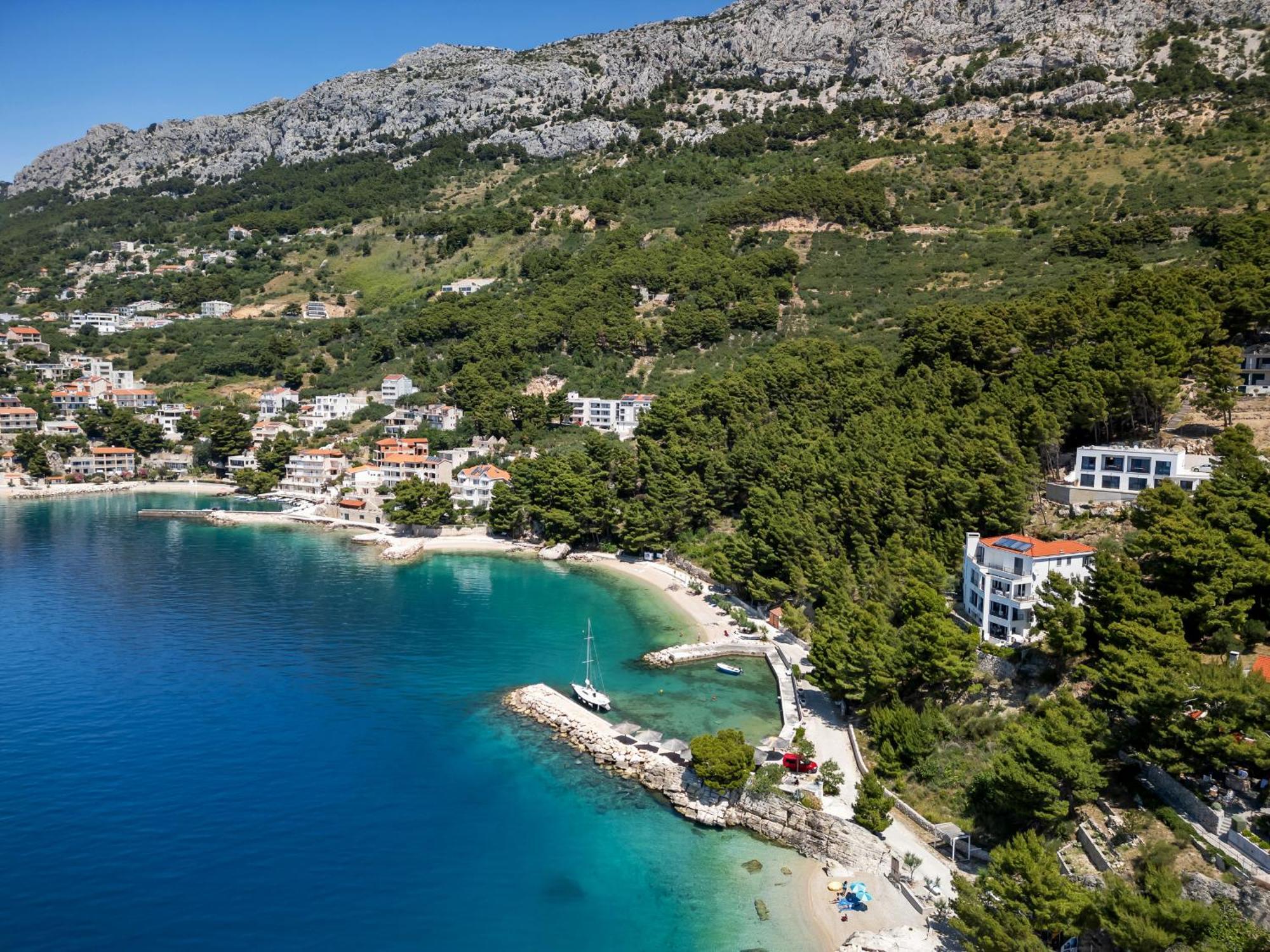 Villa Lito - Only 50M From Sea! - Makarska Exklusiv Брела Екстериор снимка